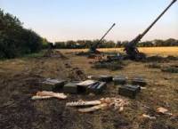 Террористы обстреляли позиции сил АТО возле города Золотое. Украинские военные за ответом в карман долго не лезли